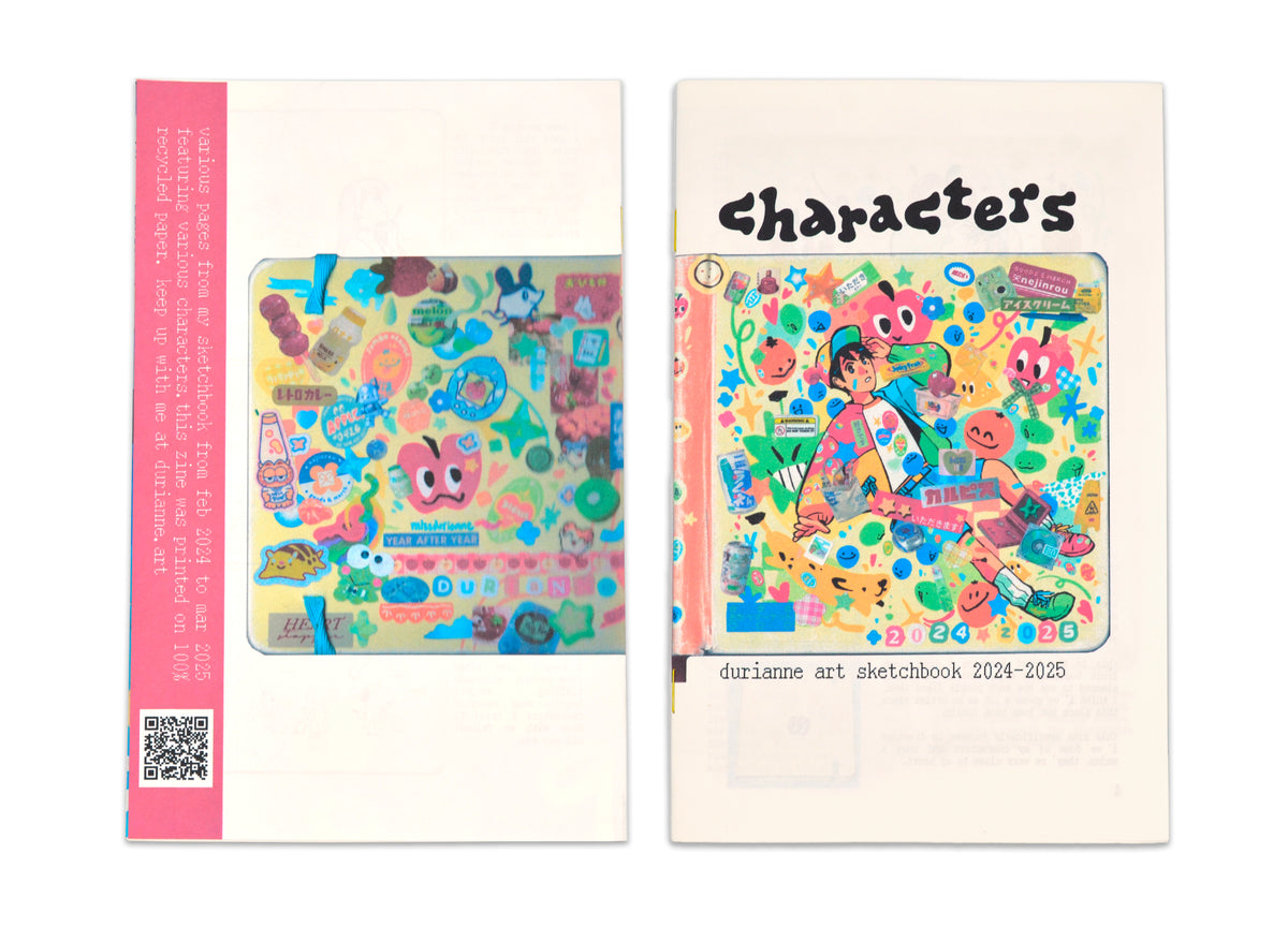 2024-2025 Sketchbook Zines – durianne art