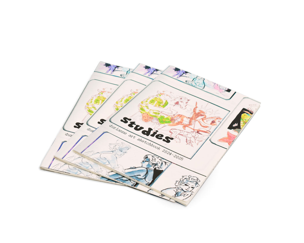 2024-2025 Sketchbook Zines – durianne art