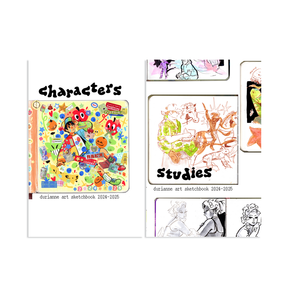 2024-2025 Sketchbook Zines – durianne art 2024-2025 Sketchbook Zines – durianne art